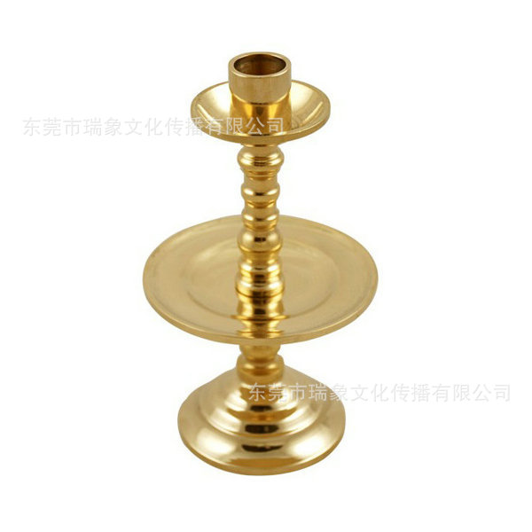 黃銅蠟燭臺(tái)/大小號(hào)純銅供燈長(zhǎng)明燈八供杯酥油燭臺(tái)燈座油燈2274